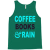 coffee books and rain Tank Top