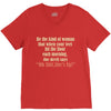 women V-Neck Tee
