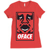 o face Ladies Fitted T-Shirt