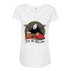 all you can eat buffet Maternity Scoop Neck T-shirt