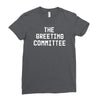 the greeting committee Ladies Fitted T-Shirt