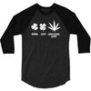 normal lucky super fucking lucky 3/4 Sleeve Shirt
