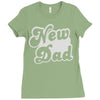 new dad Ladies Fitted T-Shirt