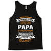 Super Cool Papa Of A Freaking Awesome Granddaughter Tank Top