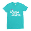 queen libra Ladies Fitted T-Shirt