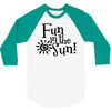 fun in the sun 3/4 Sleeve Shirt