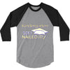 kindergarten 2017 nailed it graduation 3/4 Sleeve Shirt