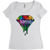 Diamond Women's Triblend Scoop T-shirt