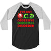ocd obsessive christmas disorder 3/4 Sleeve Shirt