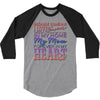 my mom is in heaven forever 3/4 Sleeve Shirt
