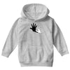 rabbit hand shadow Youth Hoodie