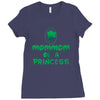 mother's day mommom of a princess Ladies Fitted T-Shirt