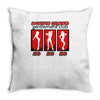 santa's grotto gentlemens club Throw Pillow