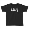 love  funny weapons retro war urban art guns knife cool peace Toddler T-shirt