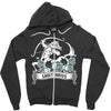 sagittarius rose zodiac Zipper Hoodie