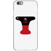 pool black red iPhone 6/6s Case