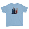 defacing the phonebox hoody Youth Tee