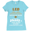 leo hated by many wanted by plenty disliked by some confronted by none Ladies Fitted T-Shirt