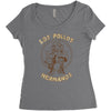 los pollos hermanos Women's Triblend Scoop T-shirt