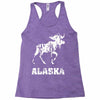 Alaska Deer Rudolph Racerback Tank