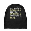 natural queens rock Baby Beanies