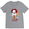 it pennywise clown V-Neck Tee