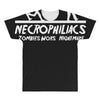 necrophiliacs zombies worst nightmare funny comic horror undead All Over Men's T-shirt
