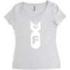 f bomb Women's Triblend Scoop T-shirt