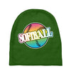 neon softball Baby Beanies