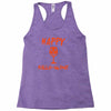 halloween happy hallowine Racerback Tank
