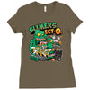 slimer's ect o's Ladies Fitted T-Shirt