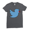 boy bird Ladies Fitted T-Shirt