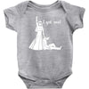 i got one wedding bride groom engagement Baby Onesie