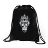aztec aku aku Drawstring Bags