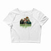 golden ghouls Crop Top