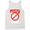 zombie  do not feed the zombies fun Tank Top
