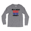 on a scale of one to america how free are you tonight Long Sleeve Shirts