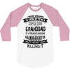 Super Cool Granddad Of A Freaking Awesome Granddaughter 3/4 Sleeve Shirt