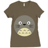 totoro Ladies Fitted T-Shirt