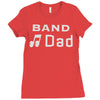 band dad Ladies Fitted T-Shirt