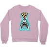 pizza shark graphic Crewneck Sweatshirt