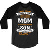 Super Cool Mom Of A Freaking Awesome Son 3/4 Sleeve Shirt