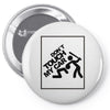 don't touch Pin-back button