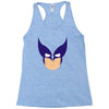 wolverine mask Racerback Tank