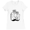 nothing mattress Ladies Fitted T-Shirt