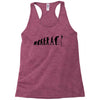 evolution of a golfer mens black golf t shirt top new Racerback Tank