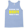born to drum forced to work Tank Top