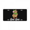 gus gus License Plate
