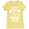 Awesome Poppie Looks Like Ladies Fitted T-Shirt