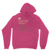 coffee then human resources Unisex Hoodie